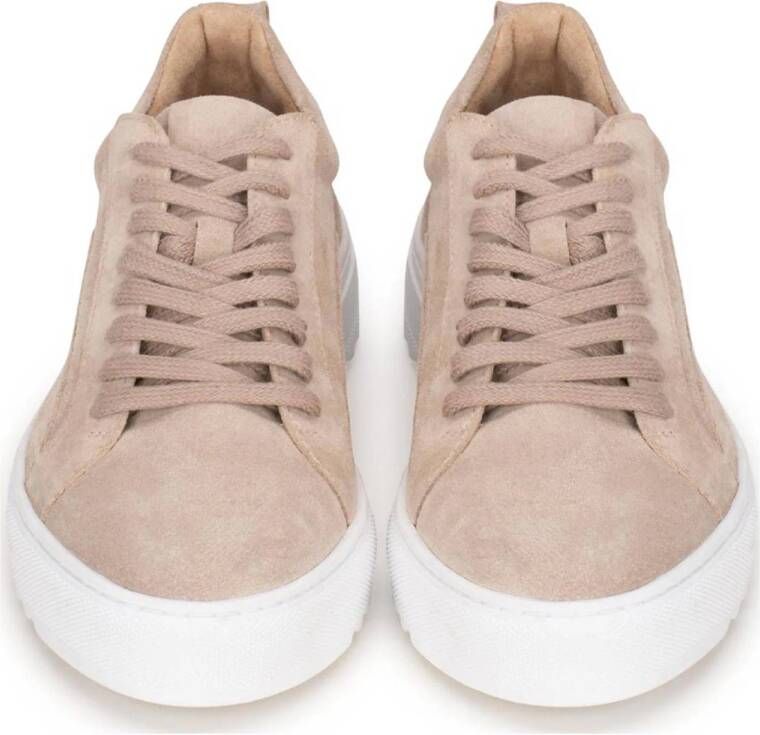 PS Poelman leren sneakers beige