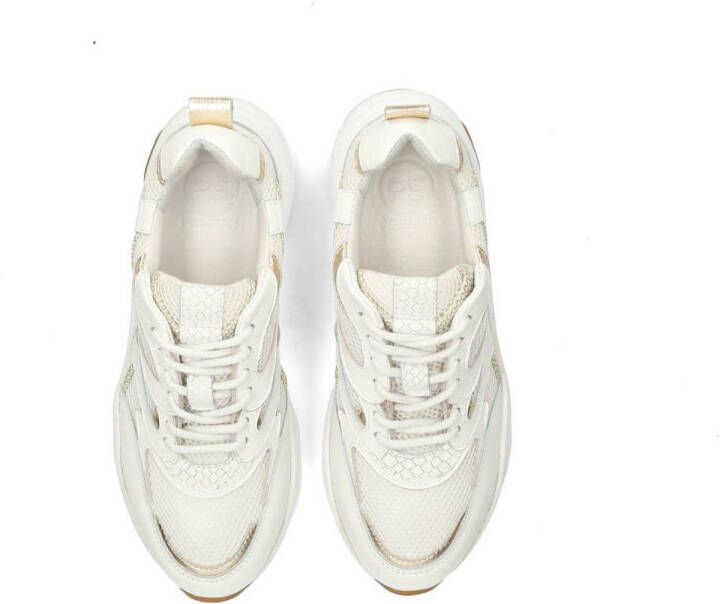 PS Poelman leren sneakers wit