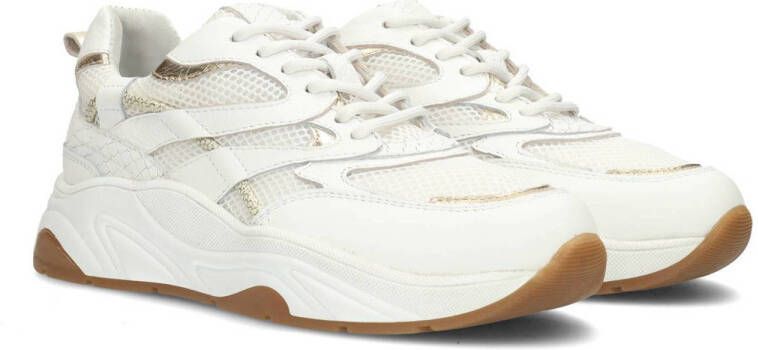 PS Poelman leren sneakers wit