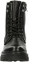 PS Poelman Mink-83 leren veterboots zwart Meisjes Leer Effen 31 - Thumbnail 3