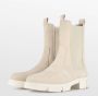 POELMAN Chelsea Boots Beige Nubuck Chelsea boots Dames - Thumbnail 3