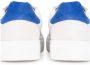 PS Poelman MIKE Heren Sneakers Wit met blauw combinatie - Thumbnail 3