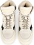 PS Poelman ESQUIMO Dames Hoge Sneakers Beige - Thumbnail 3