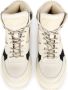 PS Poelman ESQUIMO Dames Hoge Sneakers Beige - Thumbnail 3