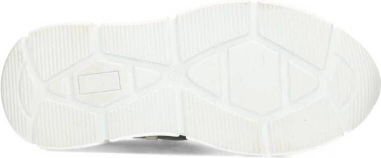 PS Poelman sneakers wit blauw