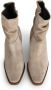 POELMAN Haklaars Beige Suede Enkellaars met hak Dames - Thumbnail 3