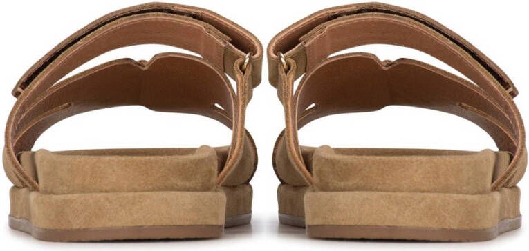 PS Poelman suède slippers beige