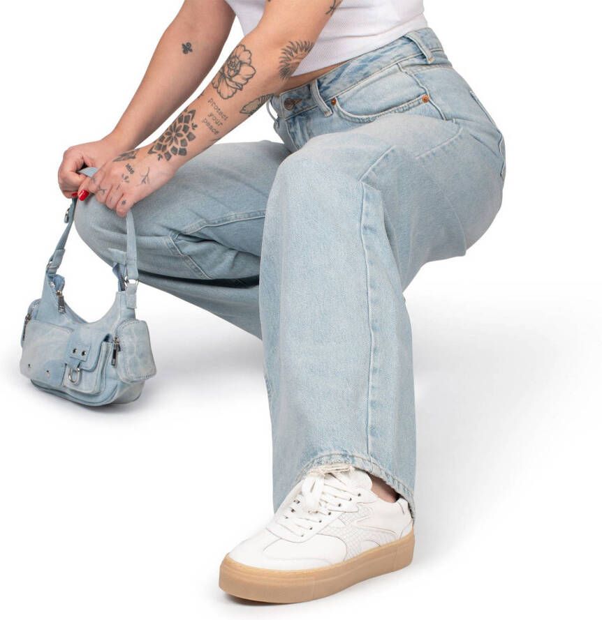 PS Poelman Titular leren sneakers wit