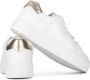 PS Poelman TITULAR Dames Sneakers Wit met goud combinatie - Thumbnail 4