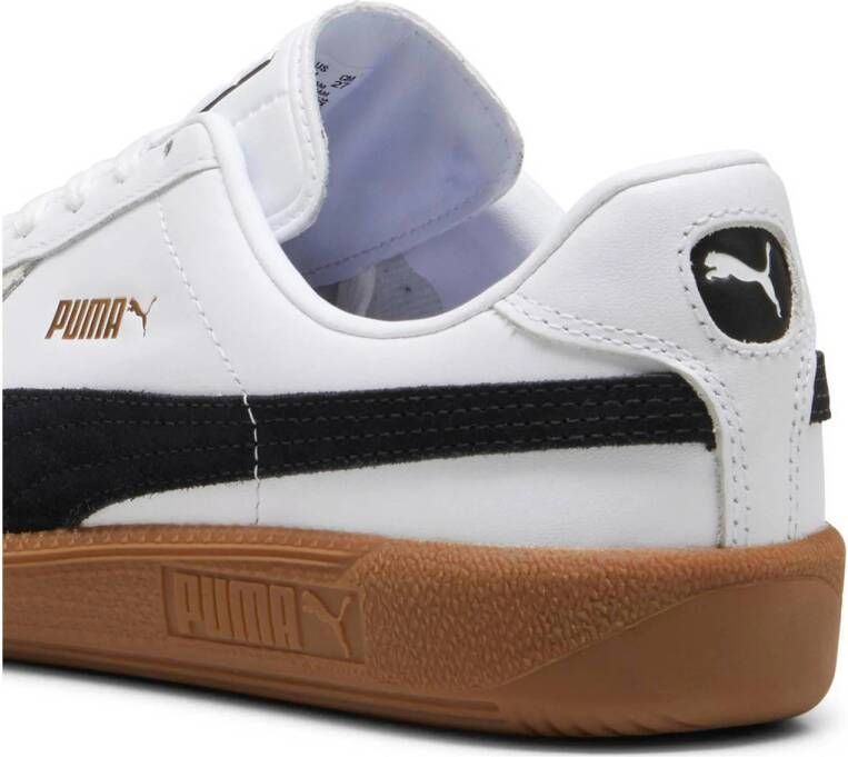 Puma Army Trainer sneakers wit zwart