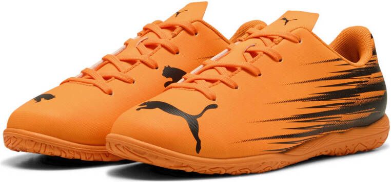 Puma Attacanto II IT junior voetbalschoenen oranje zwart