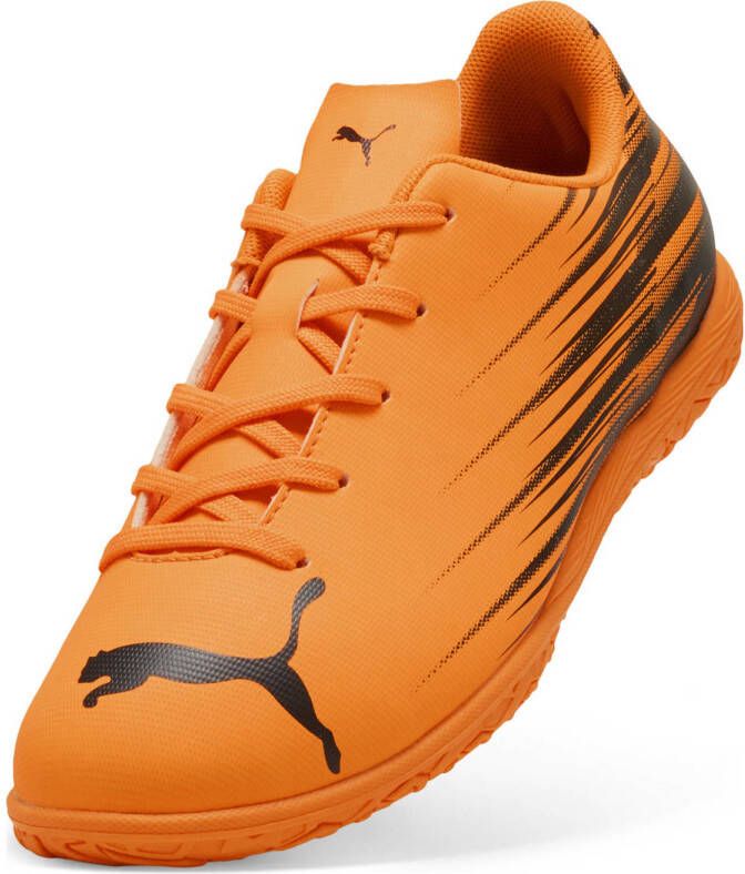 Puma Attacanto II IT junior voetbalschoenen oranje zwart