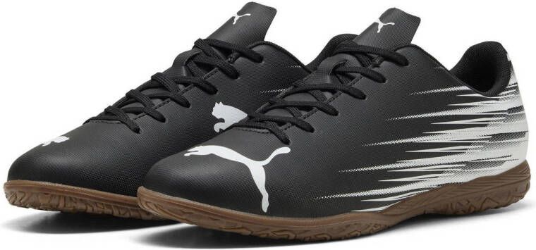 Puma Attacanto II IT senior voetbalschoenen zwart wit