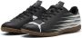 Puma Attacanto II IT senior voetbalschoenen zwart wit - Thumbnail 3