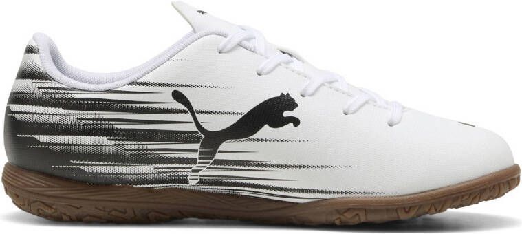 Puma Attacanto II IT zaalvoetbalschoen wit zwart