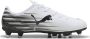 Puma Attacanto II junior voetbalchoenen wit zwart - Thumbnail 1
