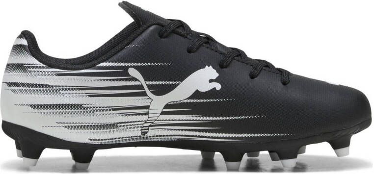 Puma Attacanto II junior voetbalschoenen zwart wit