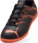 PUMA Attacanto IT kinder zaalschoenen zwart rood Gymschoenen Uitneembare zool - Thumbnail 3
