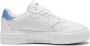 PUMA Cali Lth dames sneakers schoenen wit lichtblauw zomer - Thumbnail 3