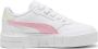Puma Cali Court Match leren sneakers wit roze Jongens Meisjes Leer Meerkleurig 29 - Thumbnail 3