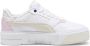 Puma Cali Court Match sneakers wit lichtroze zand Leer 35.5 - Thumbnail 3