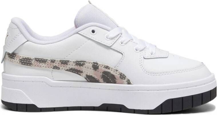 Puma Cali Dream Animal sneakers wit roze bruin