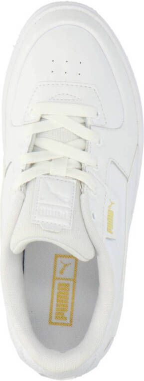 Puma Cali Dream leren sneakers wit lichtblauw lila