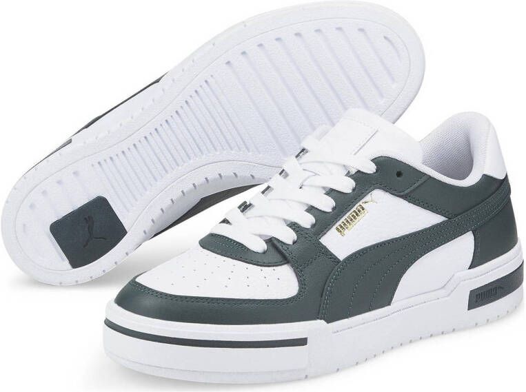 Puma California Pro Classic sneakers wit donkergroen