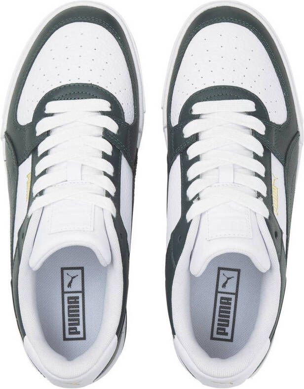 Puma California Pro Classic sneakers wit donkergroen