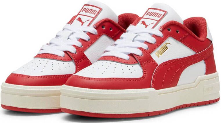 Puma California Pro sneakers wit rood