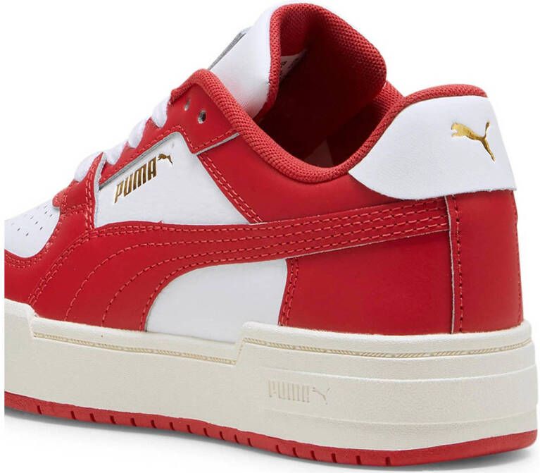 Puma California Pro sneakers wit rood