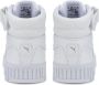 PUMA Carina 2.0 Mid hoge dames sneakers Wit Uitneembare zool - Thumbnail 3