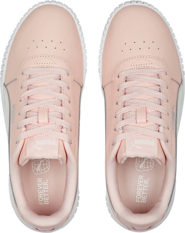 Puma Carina 2.0 sneakers lichtroze wit