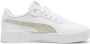 Puma Carina 2.0 Zebra sneakers wit zand Leer Printopdruk 35.5 - Thumbnail 6