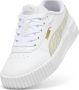 Puma Carina 2.0 Zebra sneakers wit zand goudkleurig Imitatieleer 28 - Thumbnail 5