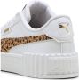 PUMA Carina 3.0 Animal Jr Sneakers White-Light Sand- Gold - Thumbnail 7