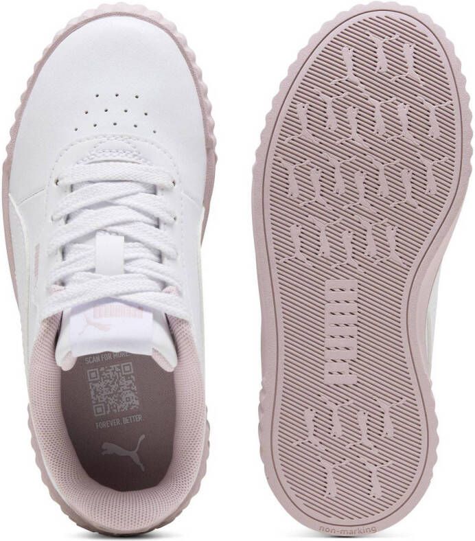Puma Carina 3.0 Cutie sneakers wit roze