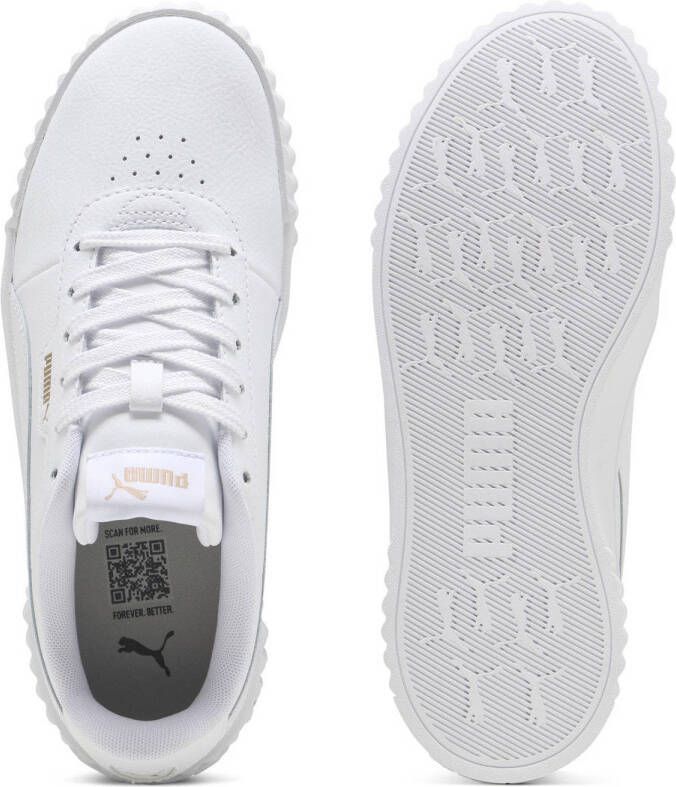 Puma Carina 3.0 sneakers wit