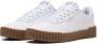PUMA Carina 3.0 Dames Sneakers White- Gold-Gum - Thumbnail 6