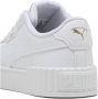 Puma Carina 3.0 sneakers wit goud metallic - Thumbnail 5