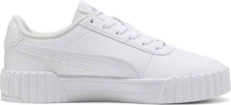 Puma Carina 3.0 sneakers wit grijs