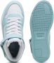 PUMA Carina Street Mid Dames Sneakers White-Turquoise Surf - Thumbnail 3