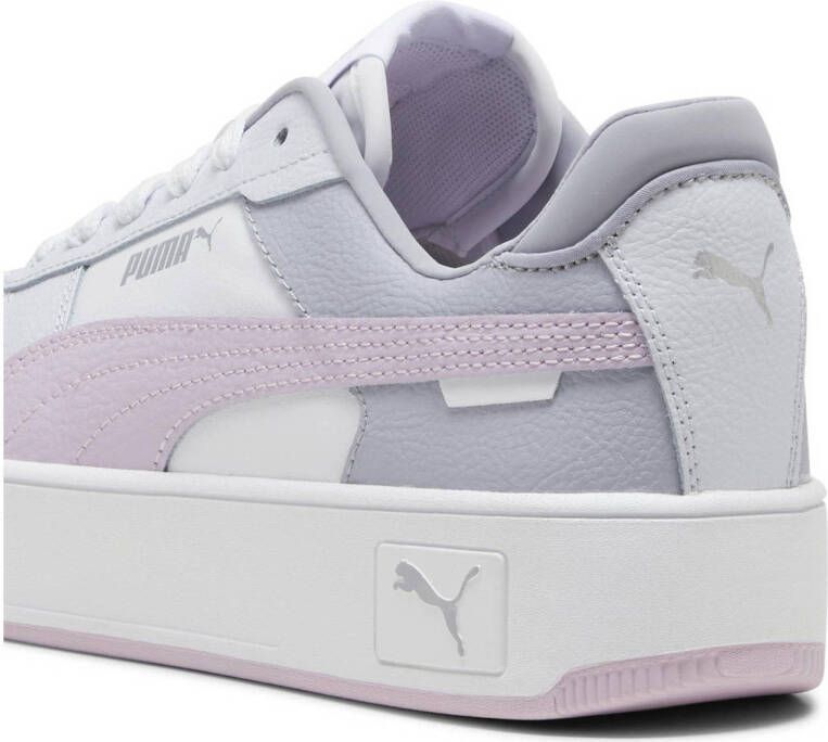 Puma Carina Street sneakers wit grijs lila