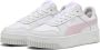 Puma Carina Street sneakers wit roze lichtgrijs - Thumbnail 4