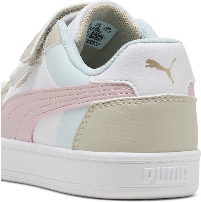 Puma Caven 2.0 Block sneakers beige roze blauw