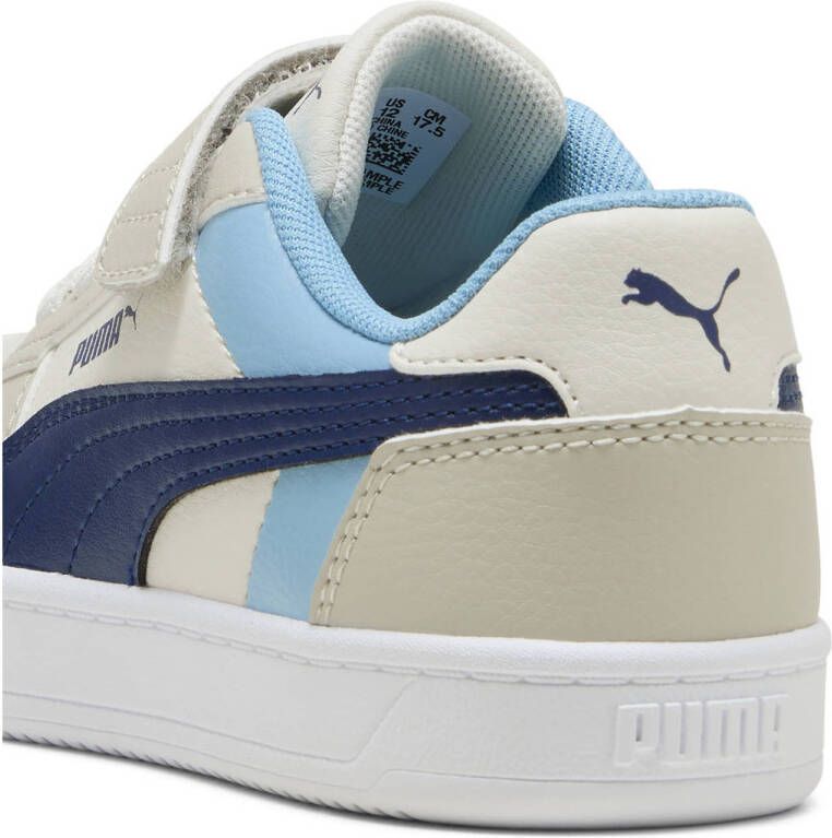 Puma Caven 2.0 Block sneakers beige zwart blauw