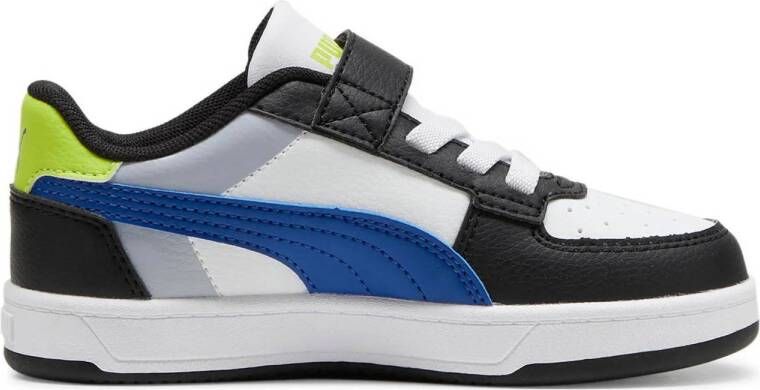 Puma Caven 2.0 Block sneakers wit blauw groen