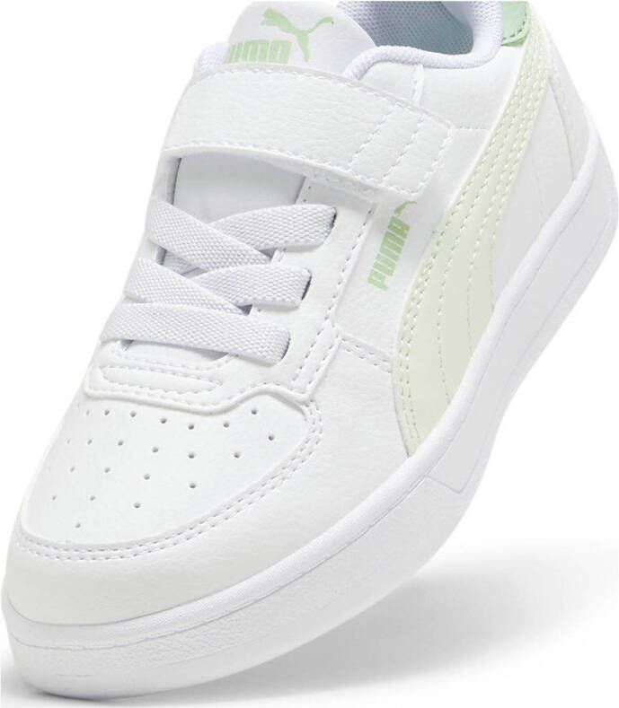 Puma Caven 2.0 sneakers wit lichtgroen groen