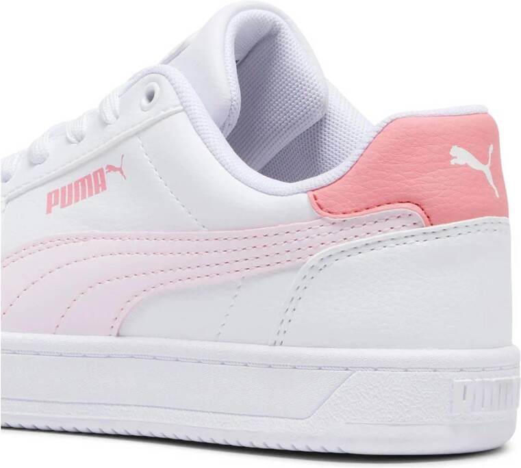 Puma Caven 2.0 sneakers wit roze koraalrood