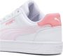 Puma Caven 2.0 sneakers wit roze koraalrood Imitatieleer 35.5 - Thumbnail 4